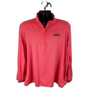 Vineyard Vines Sankaty Shep Shirt Pink Size 3XL Performance Pullover